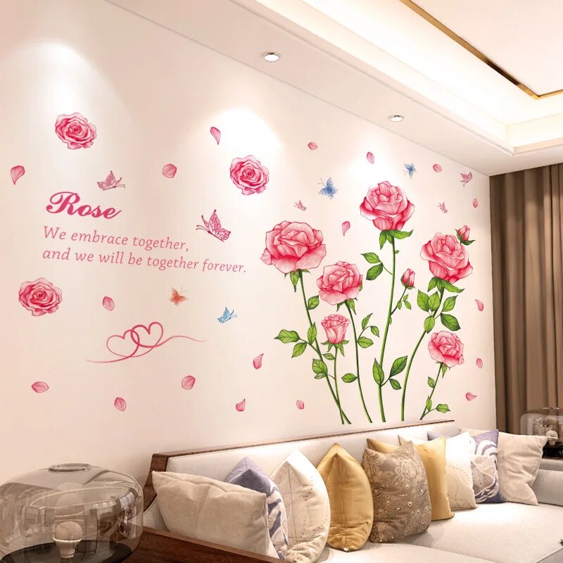 3D Bedroom Warm Wall Stickers